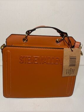 Steve Madden a Evelyn Whiskey Spice Satchel  Limited Edition NWT